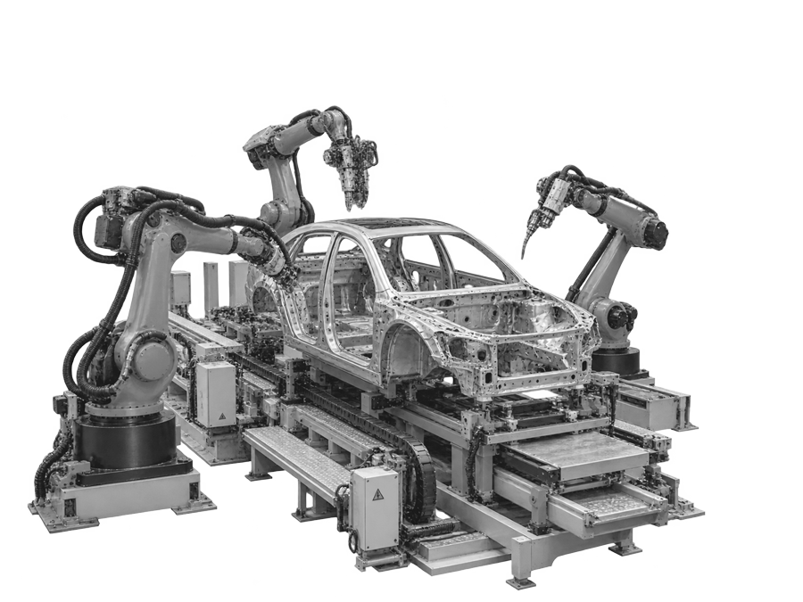 Automotive manufacturing assembly line