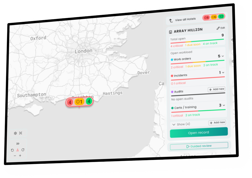 AmtiQ utilities dashboard