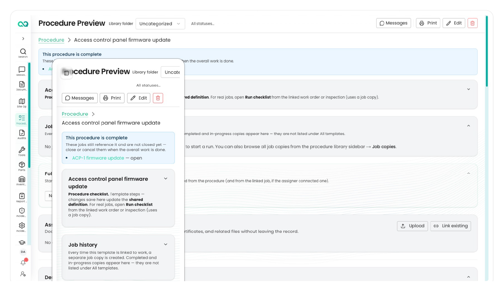 AmtiQ Procedure Editor