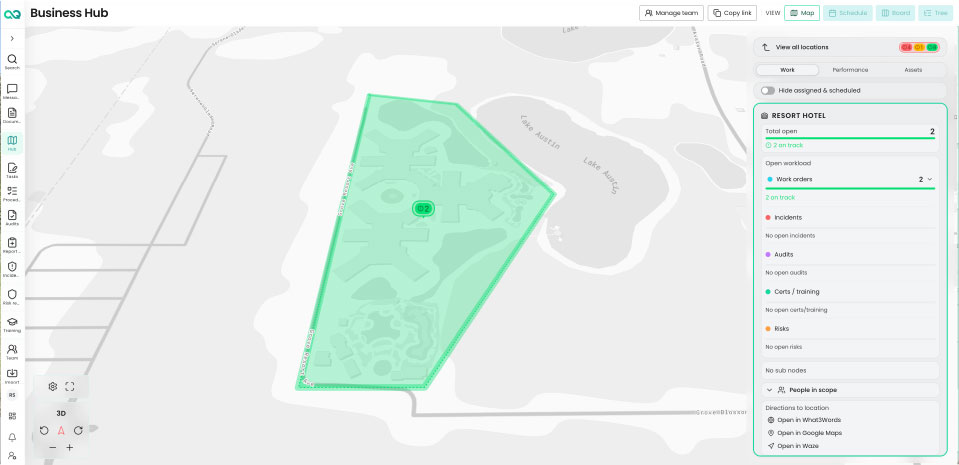 AmtiQ Asset and Location View